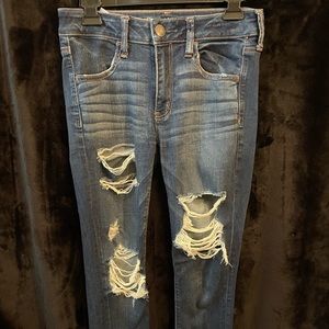 American Eagle High Rise Jeggings size 6 Reg